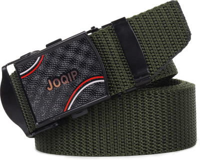 LOOPA Men Casual Green Nylon Belt