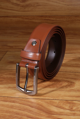 PETER ENGLAND Men Formal Brown Genuine Leather Belt