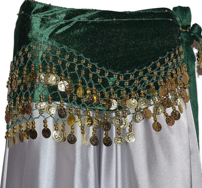 Aditya Fashion World Women Casual, Party Green Fabric Belt