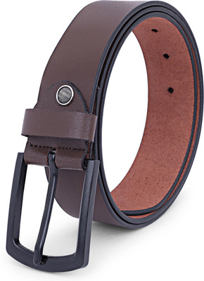 Roadster Men Formal Brown Genuine Leather Belt