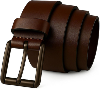 Kastova Arden Men Casual, Evening, Formal, Party Brown Genuine Leather Belt