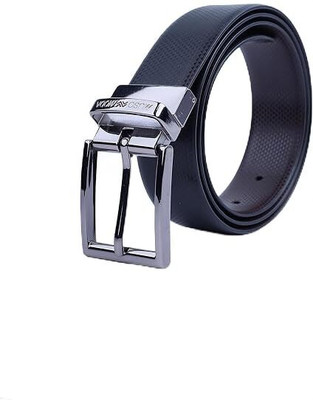 MUSOMODA Men Casual Black, Brown Genuine Leather Belt