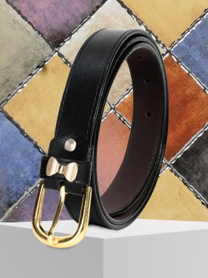 Dressberry Women Casual Black Artificial Leather Belt