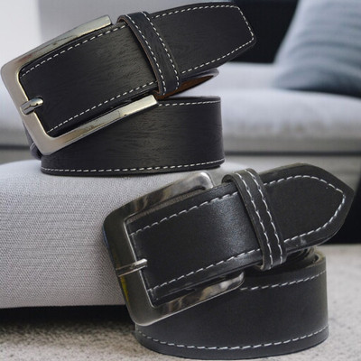 PROVOGUE Men Formal Black Artificial Leather Belt