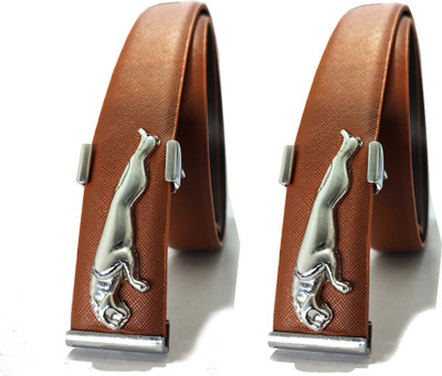 Leatherbelt Men Casual, Party Brown Artificial Leather Belt