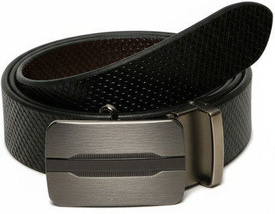 TYBELT Men Formal Brown Genuine Leather Reversible Belt