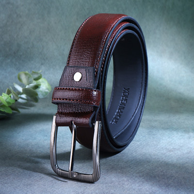 Shoppingrox Men Casual Brown Artificial Leather Belt