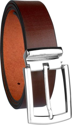 ZORO Men Party, Formal, Casual Brown Genuine Leather Belt