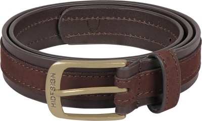 HIDESIGN Men Brown Genuine Leather Belt