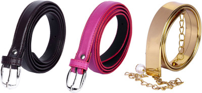 Contra Girls Casual Multicolor Artificial Leather Belt