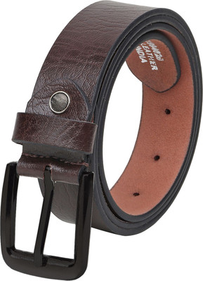 Roadster Men Formal Brown Genuine Leather Belt
