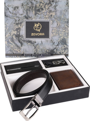 SAZARA Men Formal Multicolor Genuine Leather Reversible Belt