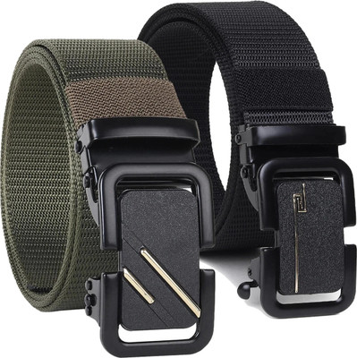 PROVOGUE Men Casual, Formal, Evening, Party Multicolor Nylon Belt