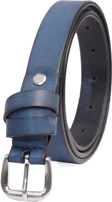 Fashionon Women Blue Artificial Leather Belt