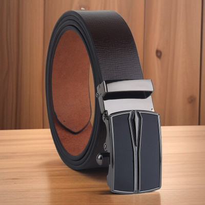 PROVOGUE Men Formal Brown Genuine Leather Belt