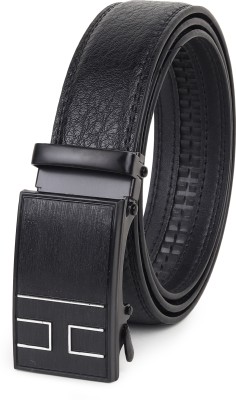 house of common Men Casual, Formal Black Artificial Leather Belt