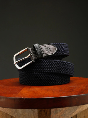 LOUIS STITCH Men Casual Blue Nylon Belt
