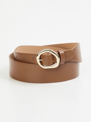 Ginger by Lifestyle Women Brown Synthetic Belt