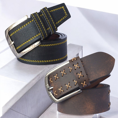 PROVOGUE Men Formal Multicolor Artificial Leather Belt