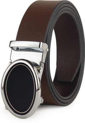 LOOPA Men Formal, Casual, Evening, Party Brown Genuine Leather Belt