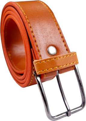 hammad Men Casual Tan Artificial Leather Belt