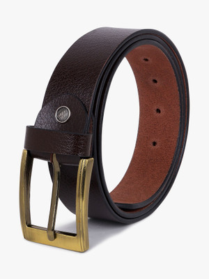 Roadster Men Formal, Casual, Evening, Party Brown Genuine Leather Belt