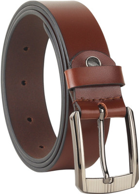 Roadster Men Formal Brown Genuine Leather Belt