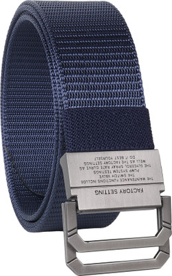 Roadster Men Formal, Casual, Evening, Party Blue Nylon Belt