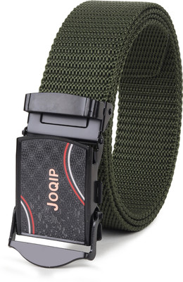 PROVOGUE Men Casual Green Nylon Belt