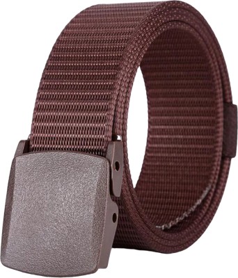 Niddleman Men Formal, Casual, Evening Black Nylon Belt