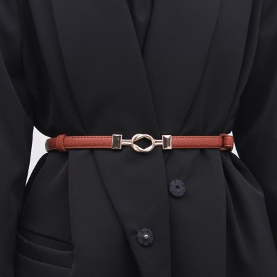 SYGA Women Brown Genuine Leather Belt