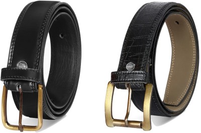 LOREM Men Party, Party, Formal, Casual Black Artificial Leather Belt