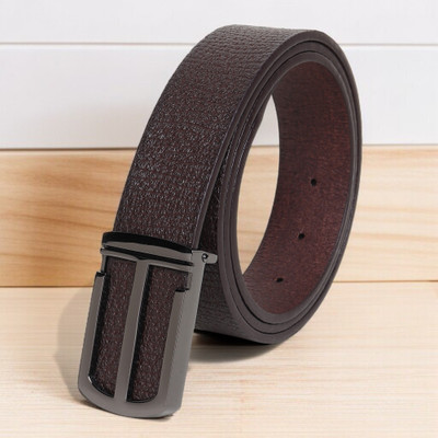 Roadster Men Formal, Casual, Evening, Party Brown Artificial Leather Reversible Belt