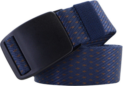 PROVOGUE Men Casual Blue Nylon Belt