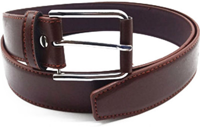 NITS ENTERPRISE Men Formal, Casual, Party Brown Texas Leatherite Reversible Belt