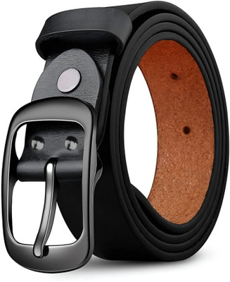 pn ecommerce Boys Formal Black Artificial Leather Belt
