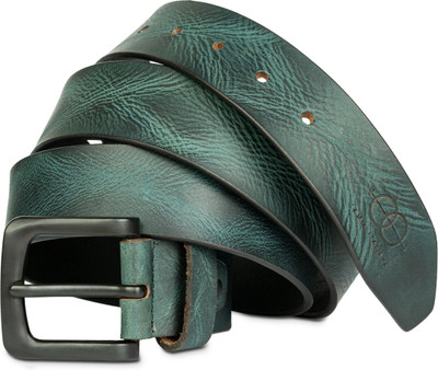 Lamia Italiana Men Casual, Evening, Party Blue Genuine Leather Belt