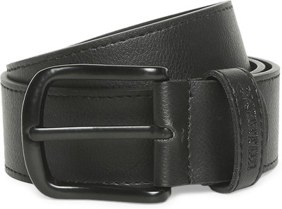 KILLER Men Casual Black Artificial Leather Belt