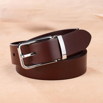 Roadster Men Casual Brown Genuine Leather Belt