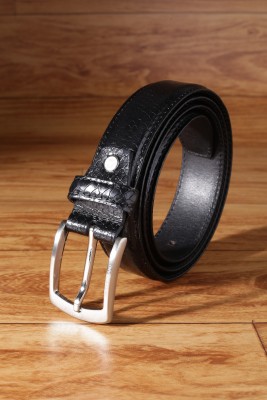 PETER ENGLAND Men Black Genuine Leather Belt