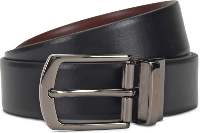 Allen Solly Men Black, Brown Genuine Leather Reversible Belt