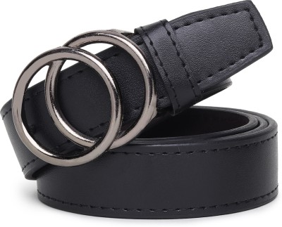 PROVOGUE Women Formal Black Artificial Leather Belt