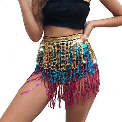 VRITRAZ Women Party Gold Fabric Belt