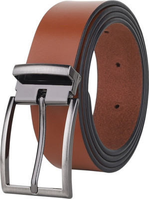 LOOPA Men Formal, Casual, Evening, Party Tan Genuine Leather Belt