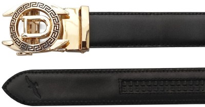 FICUSTER Men Casual, Party, Formal Black Genuine Leather Belt