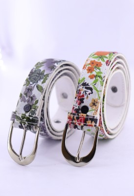 Quickzone Girls Multicolor Synthetic Belt