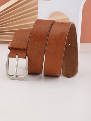 Aditi Wasan Men Casual Tan Genuine Leather Belt