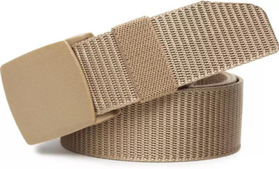 Icongadget Boys Casual, Formal, Evening, Party Beige Nylon Belt