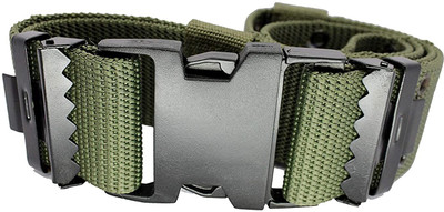 Kumar's Trend Men & Women Formal Green Nylon Belt