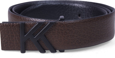 KAEZRI Men Formal, Casual, Evening, Party Brown Genuine Leather Belt